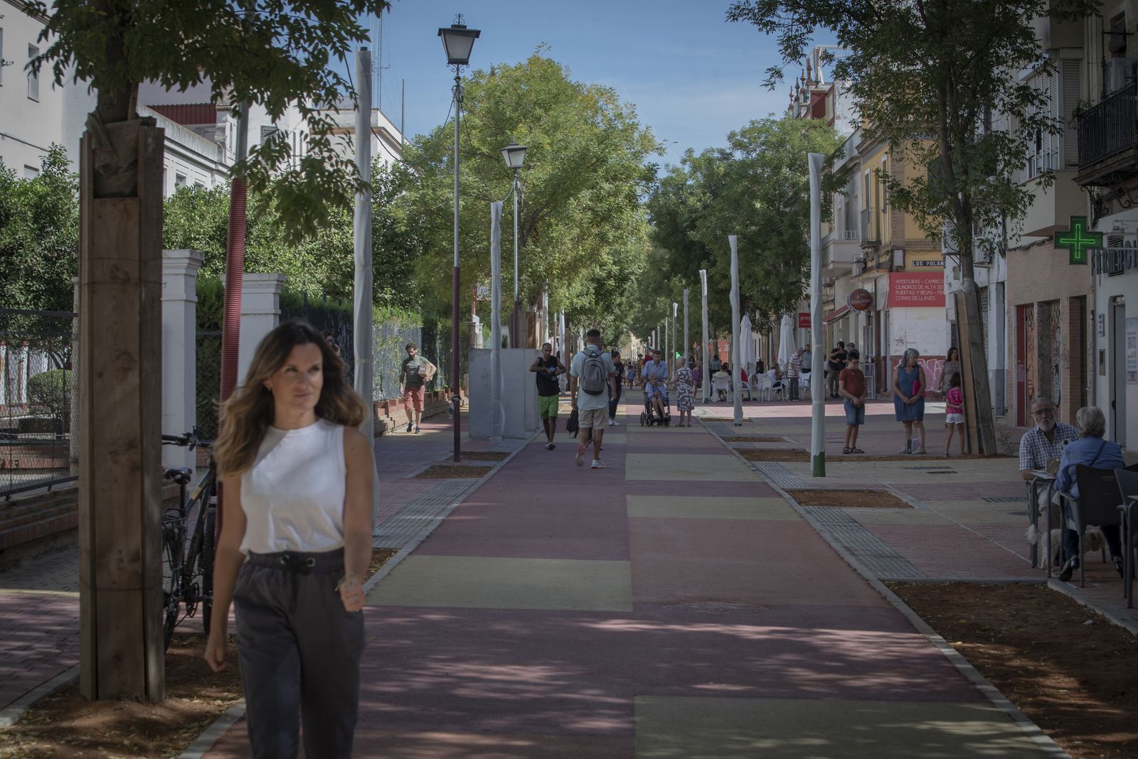 Las imágenes de la nueva Avenida de la Cruz Roja