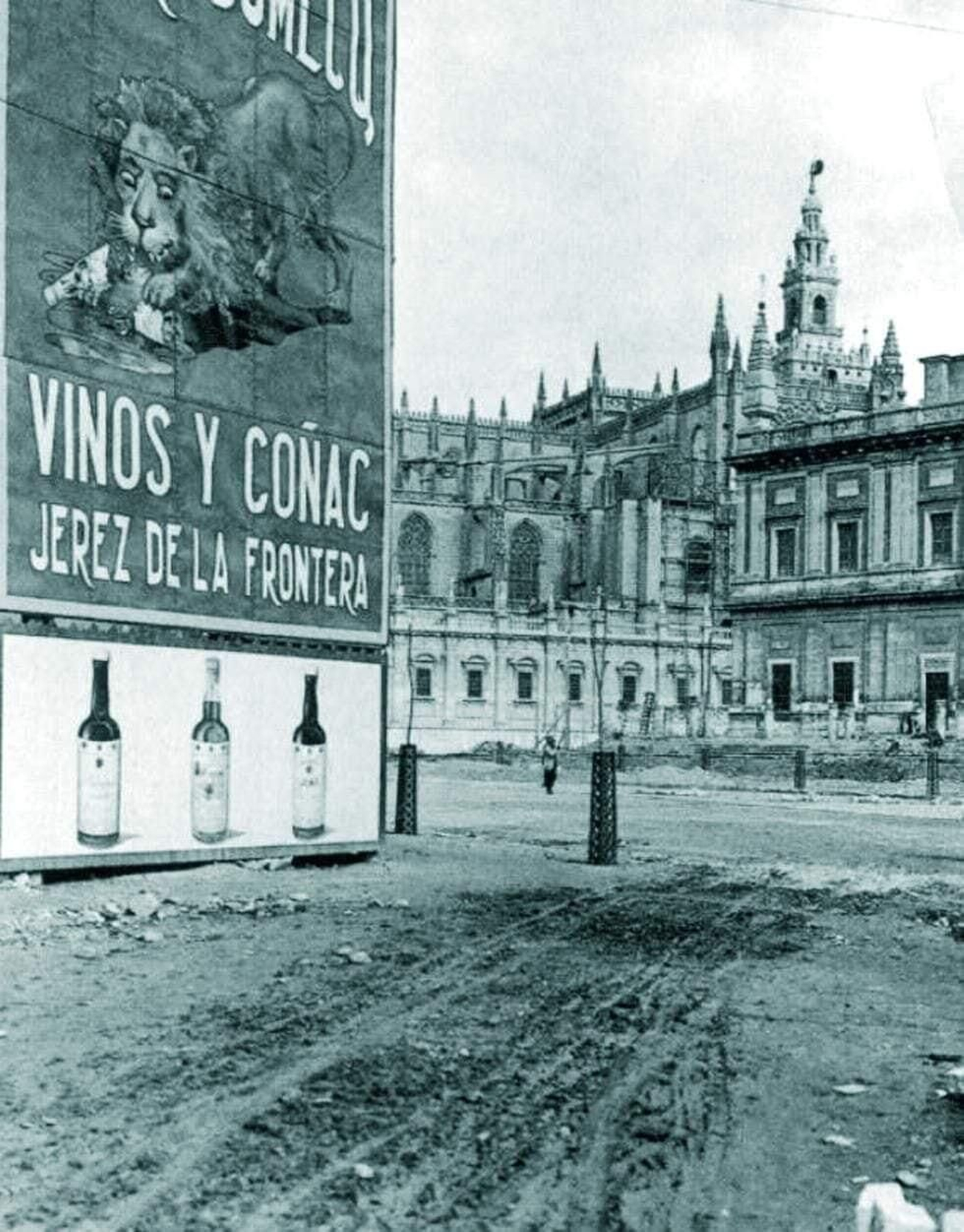 Anuncio de Domecq, Sevilla, años 30.