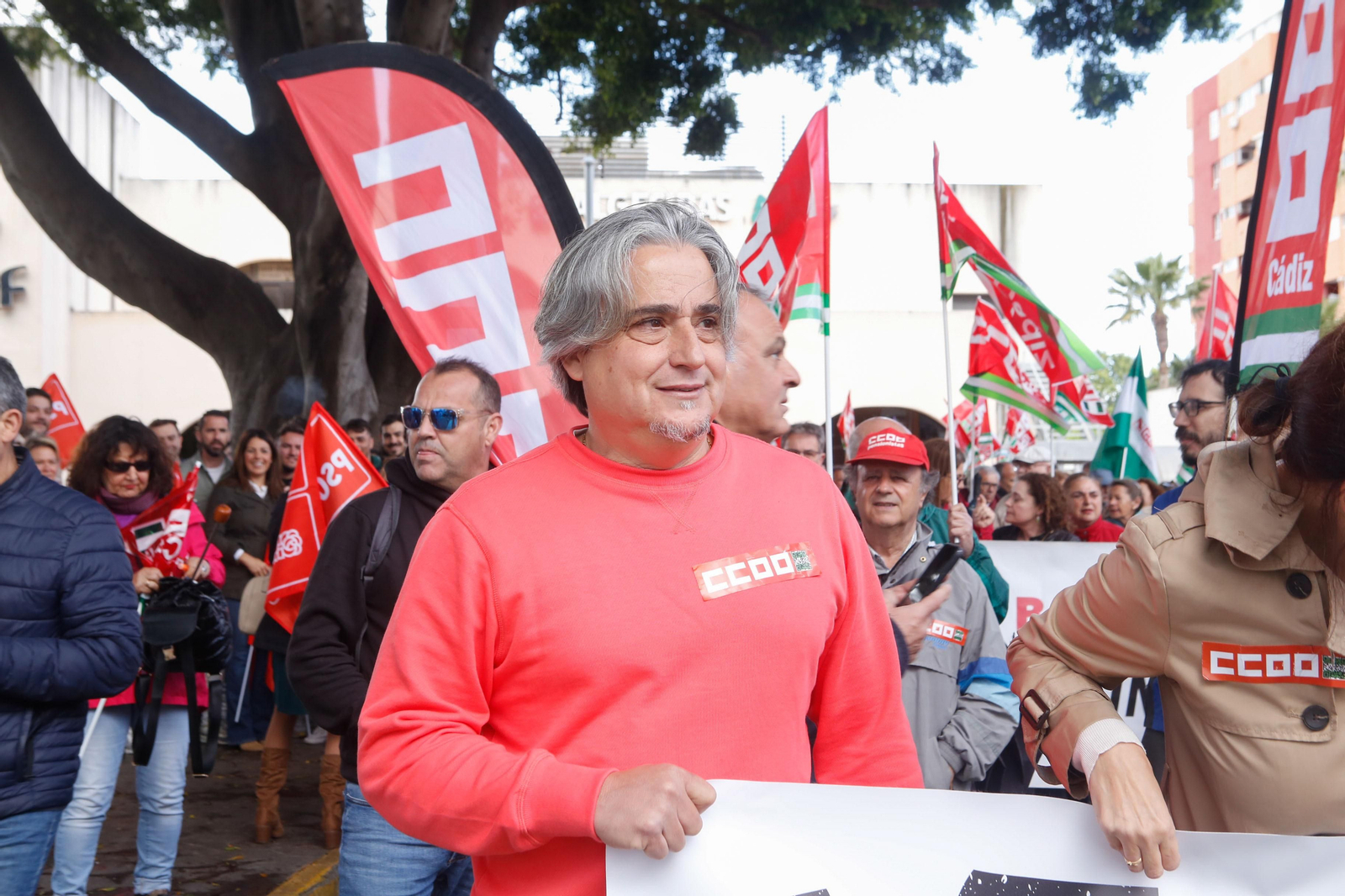 Fotos de la manifestación del Primero de Mayo en Algeciras