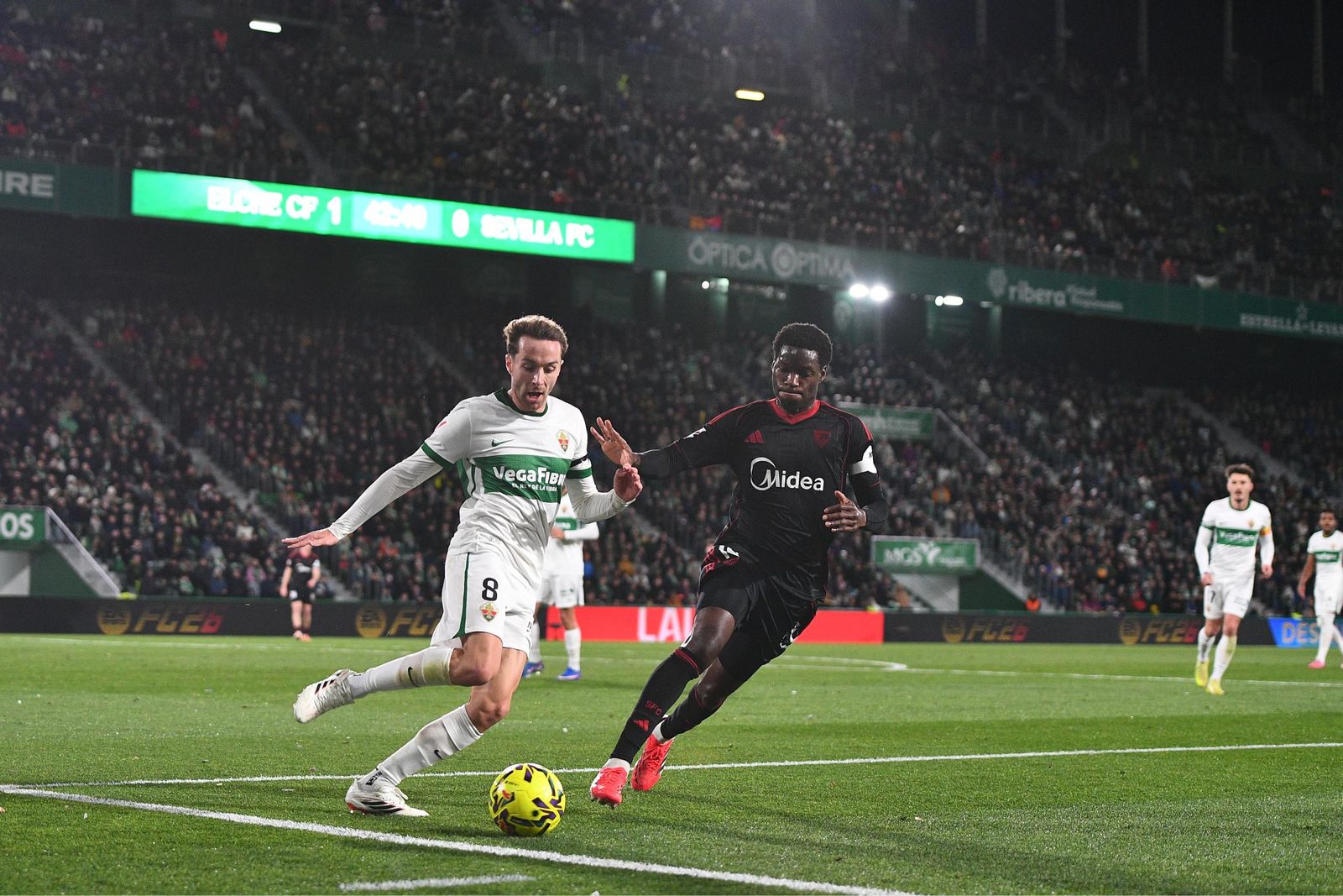 Las fotos del Elche-Sevilla