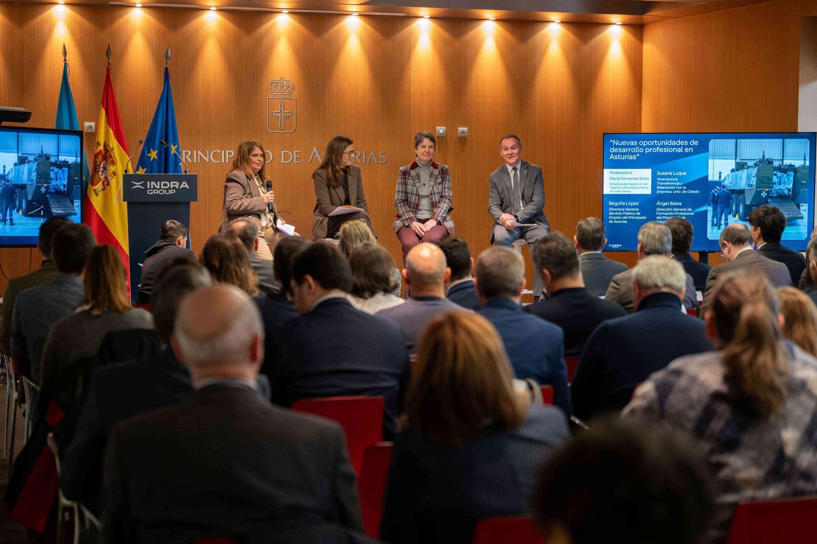 Indra Group presenta el Plan Talento Asturias.