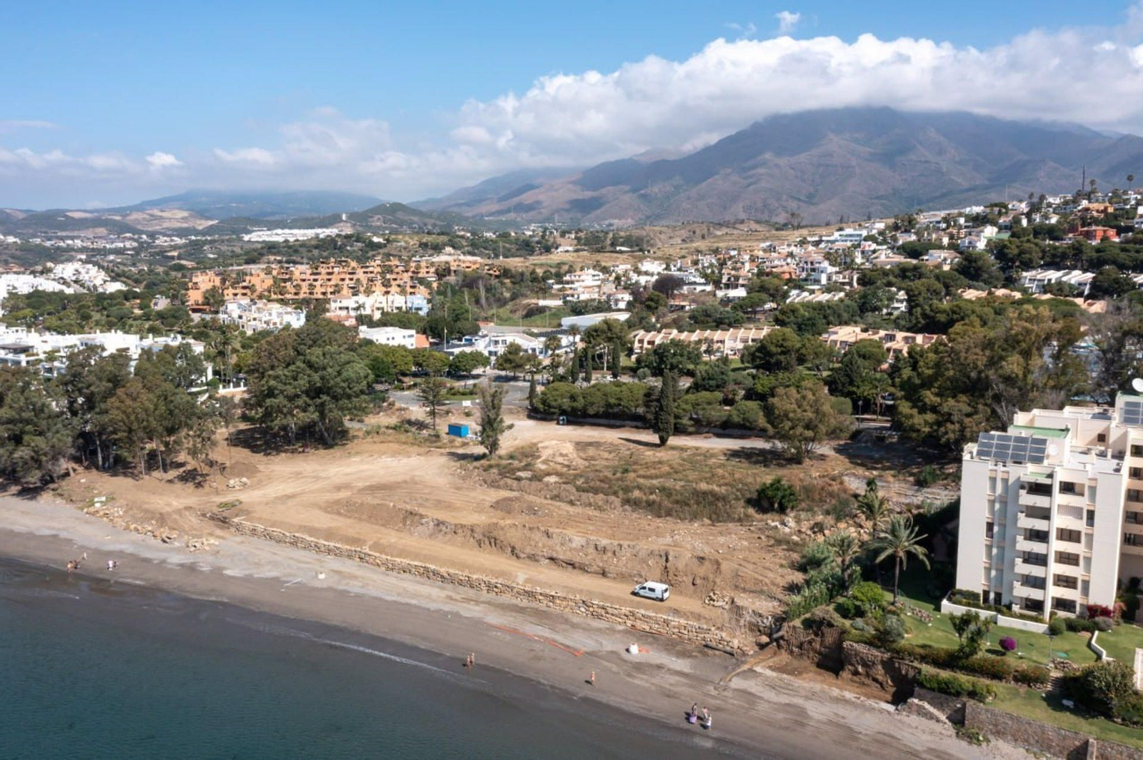 Estepona inicia las obras del tramo de corredor litoral que unirá Veramar, Bermeja Beach y El Cristo