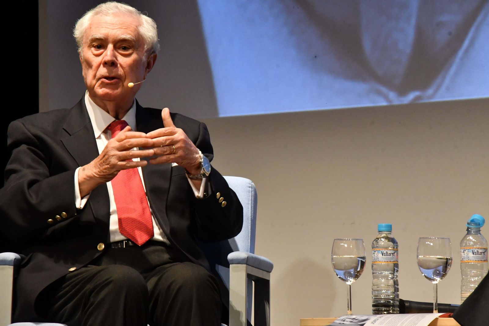 Rupérez durante su intervención.