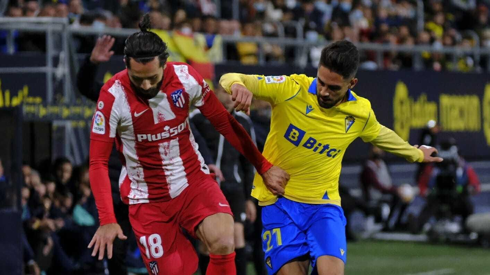 Las imágenes del Cádiz-Atlético de Madrid