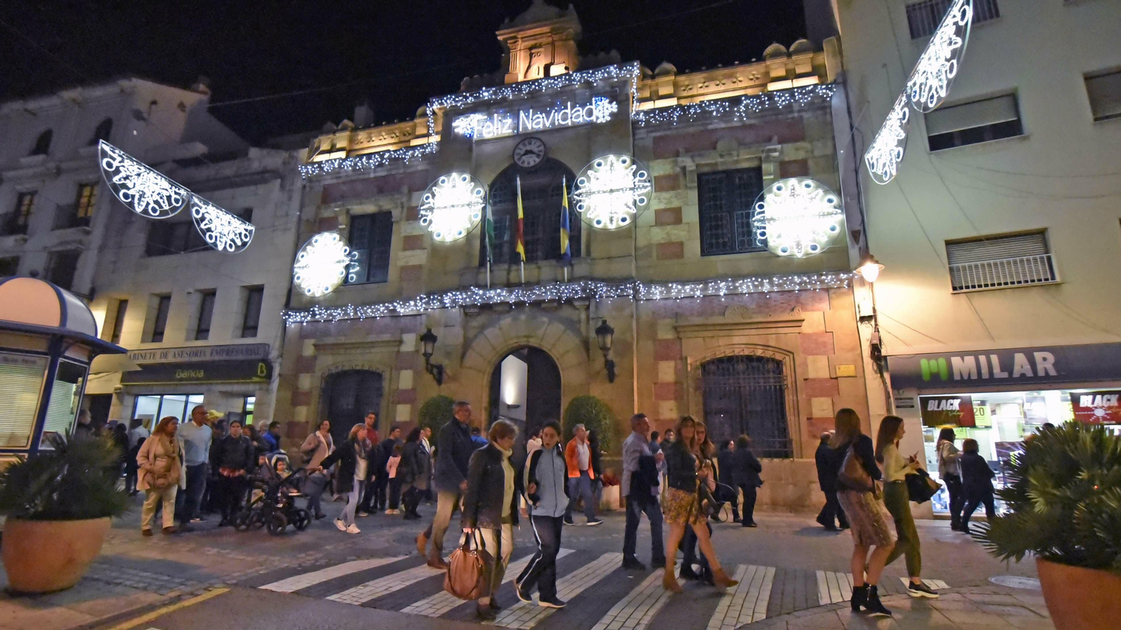 Las fotos del comienzo de la Navidad en Algeciras