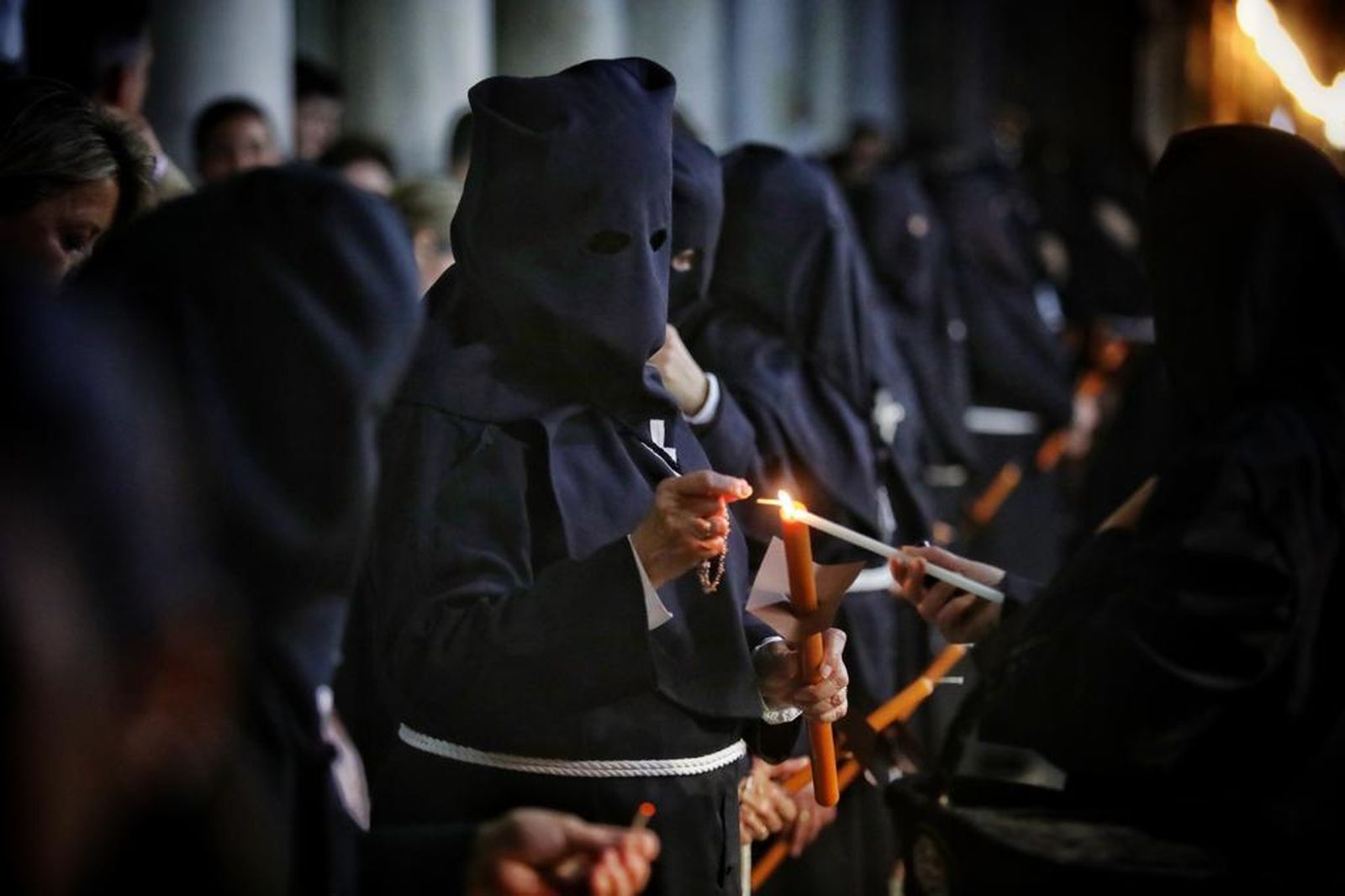 Las imágenes de la cofradía de Buena Muerte en la Semana Santa de Cádiz 2022