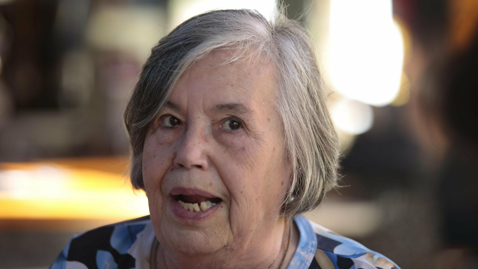 Alegría Roncero, escritora y poeta, vecina de los pisos para funcionarios públicos.