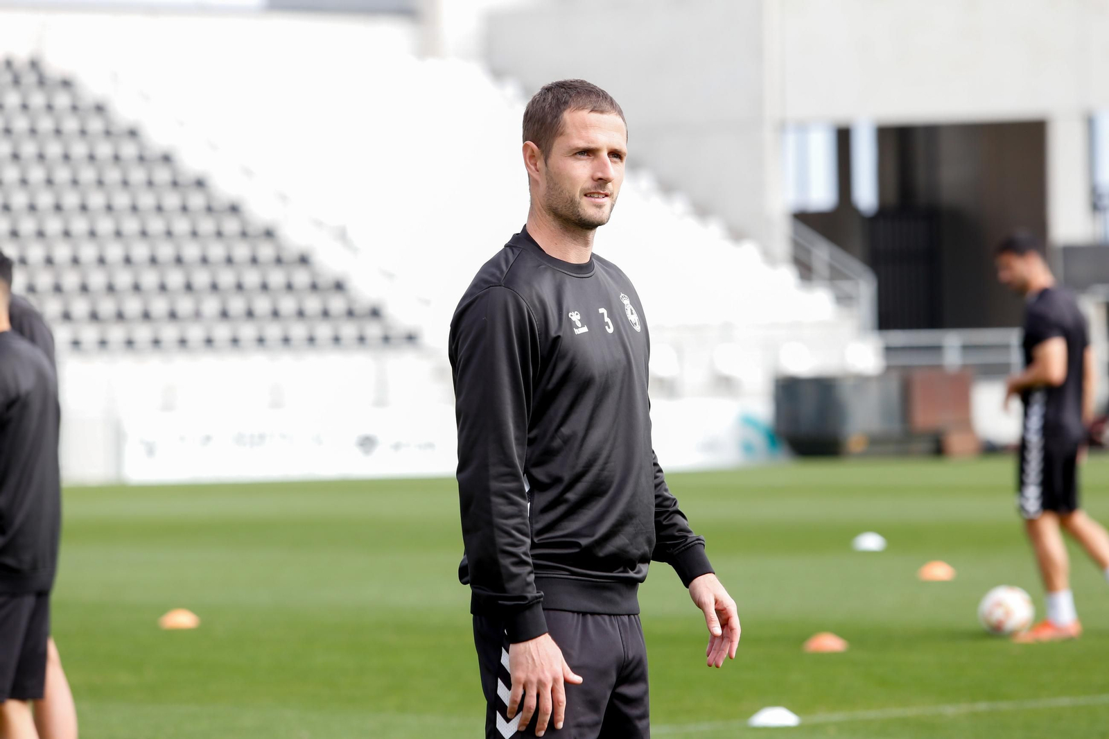 Las fotos del entrenamiento de la Balona previo a su visita al UCAM Murcia