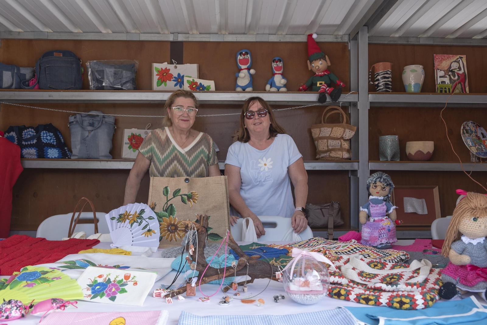 Fotos de las actuaciones y exposición de la Feria del Arte de San Roque 2025