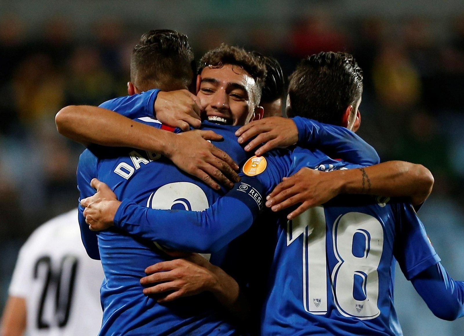 Las imágenes del Dudelange-Sevilla FC