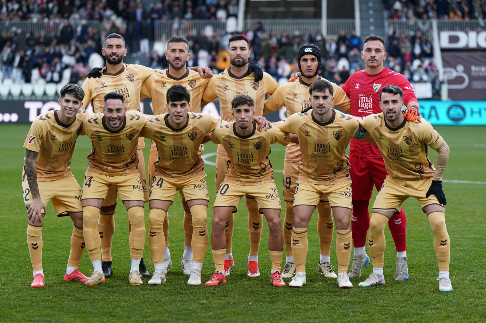 El Burgos-Málaga CF, en fotos