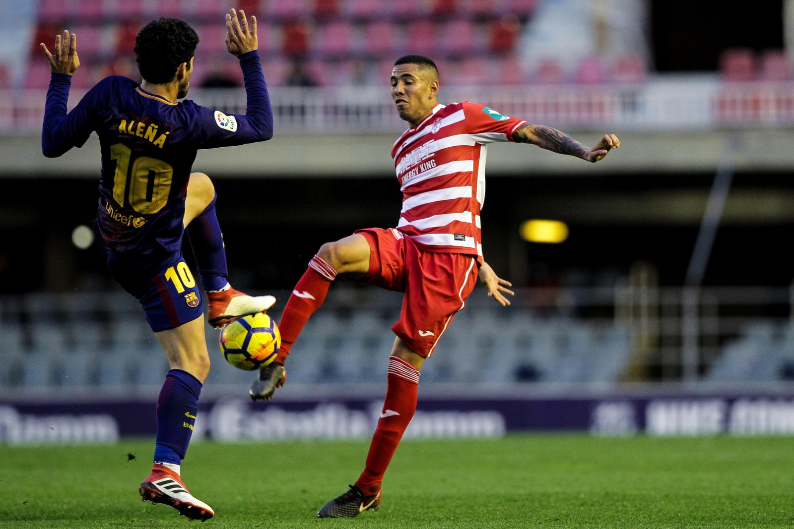 Las imágenes del Barcelona B-Granada