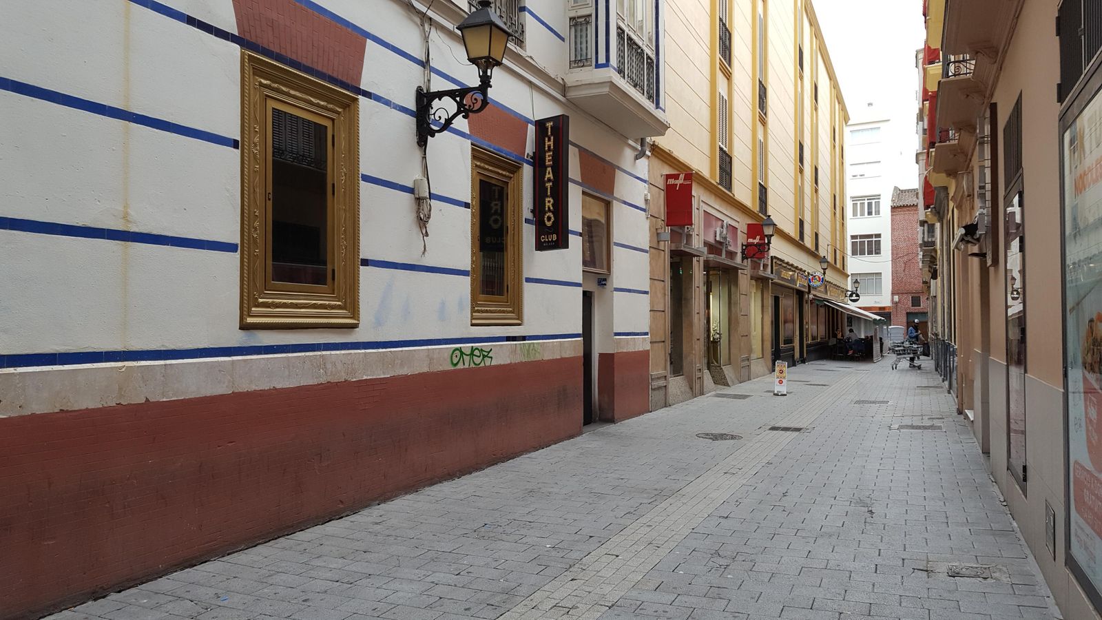 La calle en la que se produjo la agresión mortal.