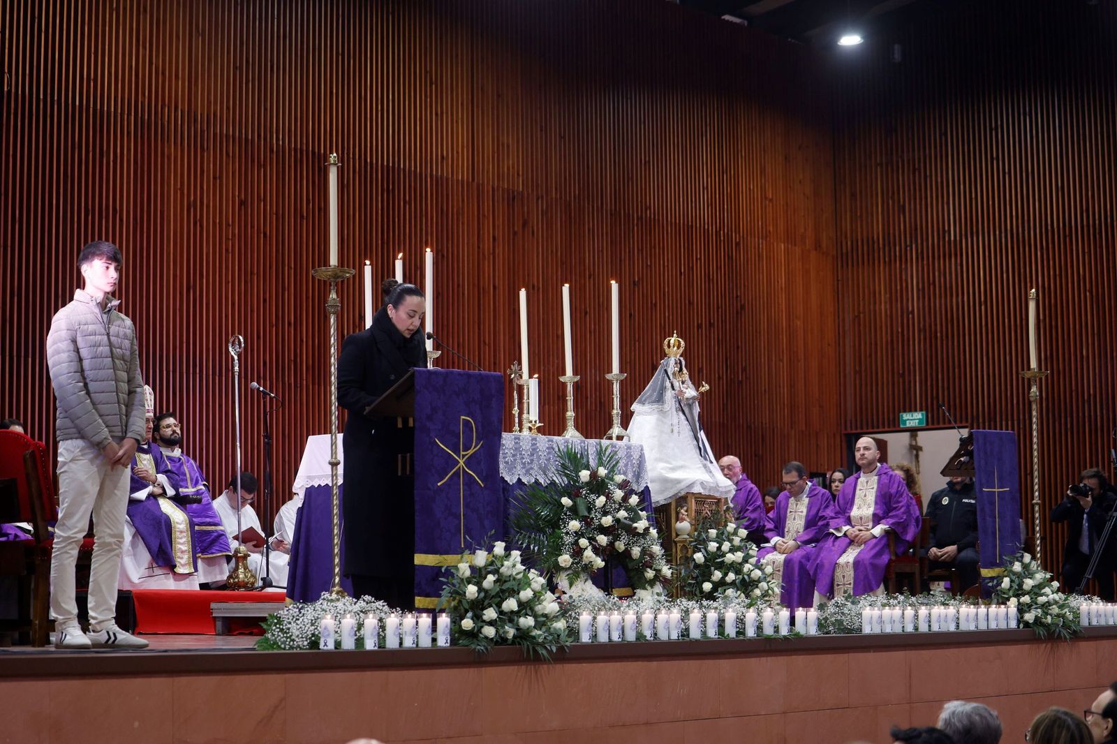 Las imágenes de la misa funeral en Adamuz por las víctimas del accidente de tren