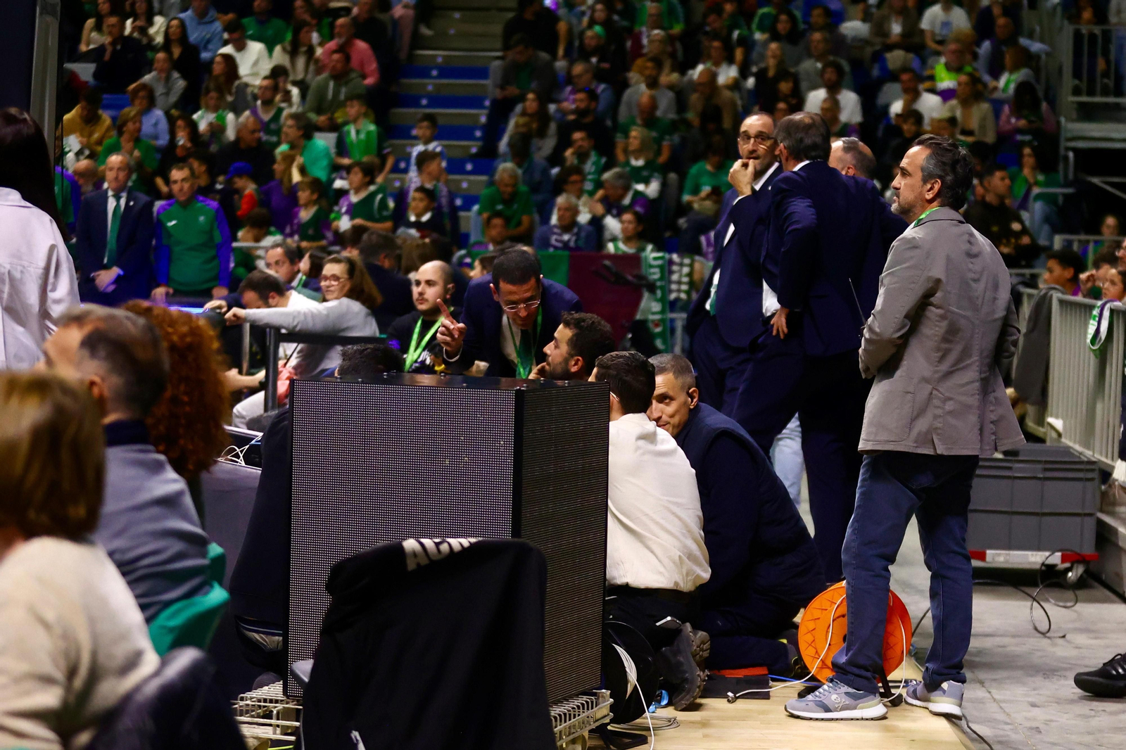 El Unicaja - Surne Bilbao, en fotos