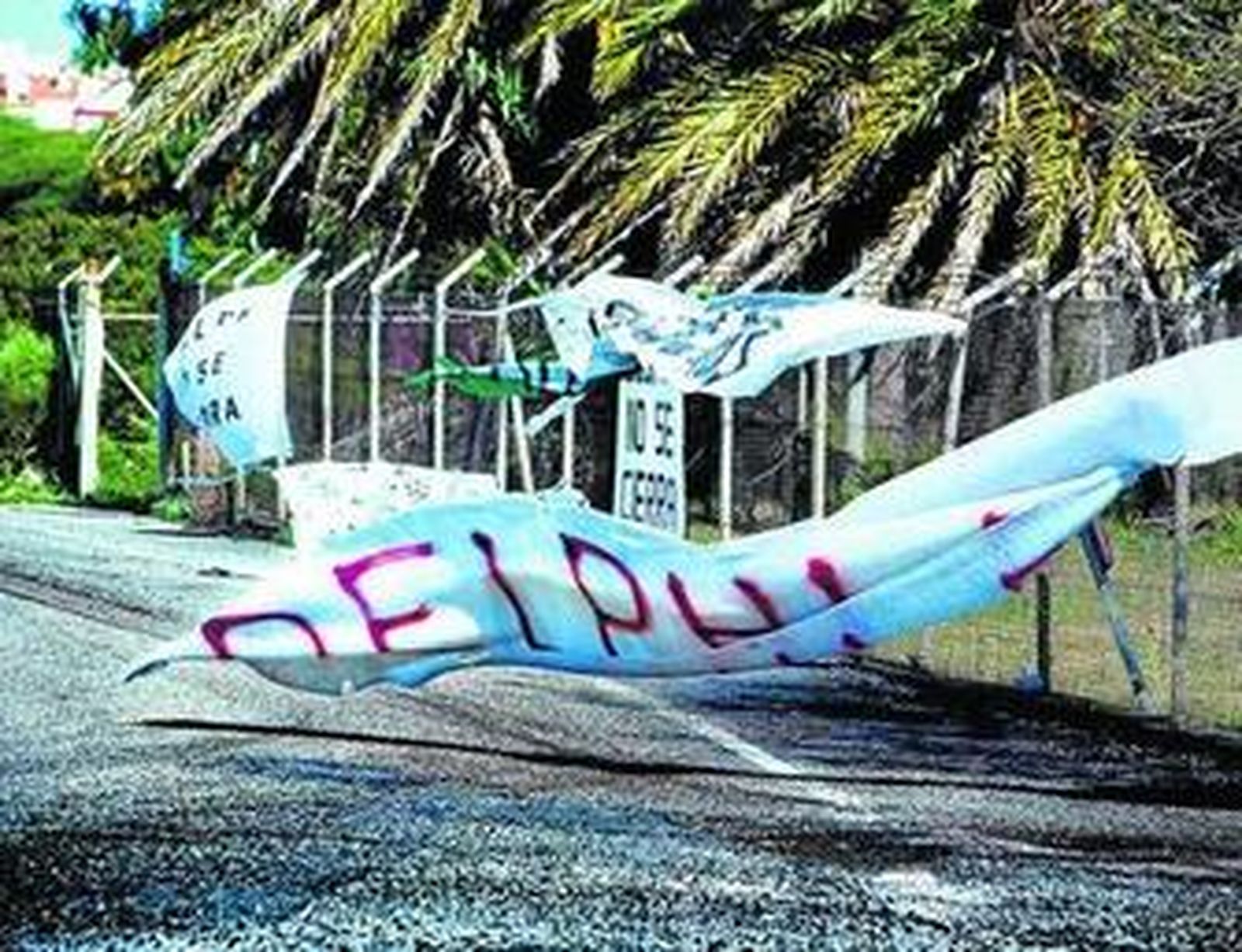 Imagen de archivo de los antiguos terrenos de Delphi, en Puerto Real.