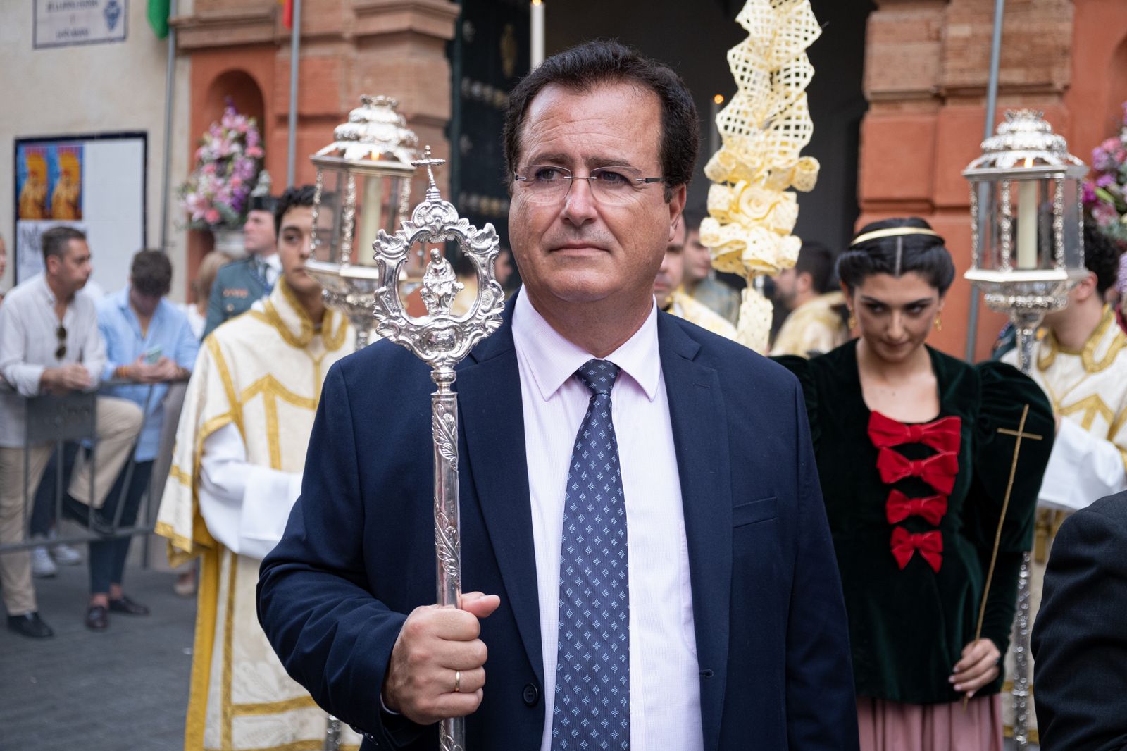 Las imágenes de la salida de la Divina Pastora de Santa Marina