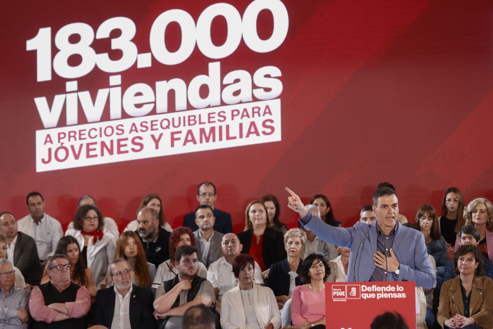 Pedro Sánchez anuncia la construcción de viviendas