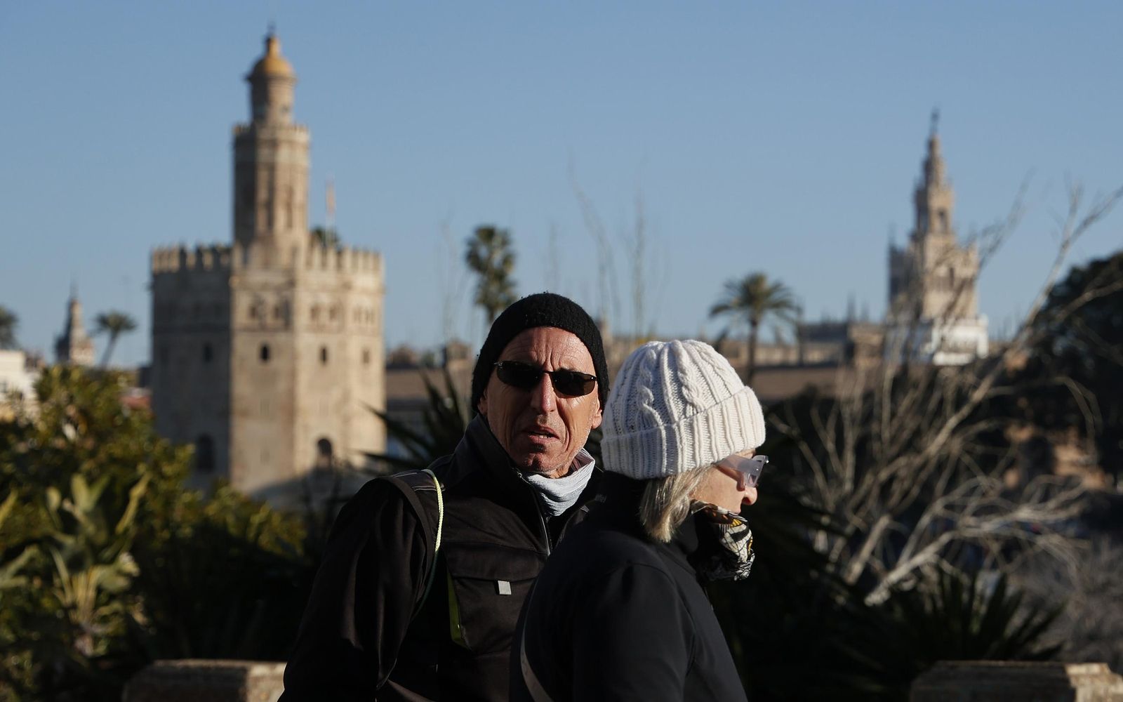 Las fotos del frío en Sevilla