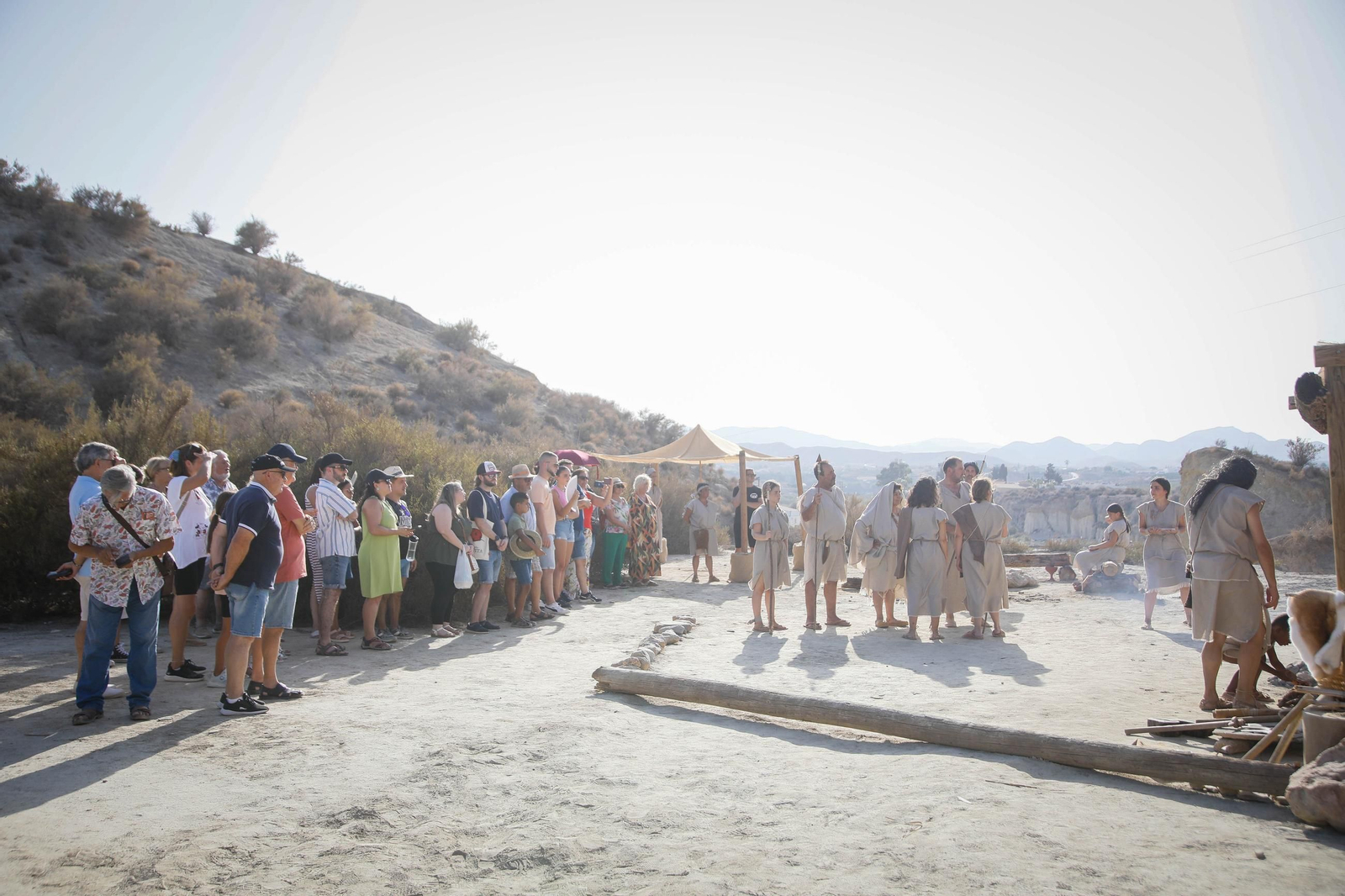 Así se ha vivido la segunda recreación histórica de la cultura argárica en Antas