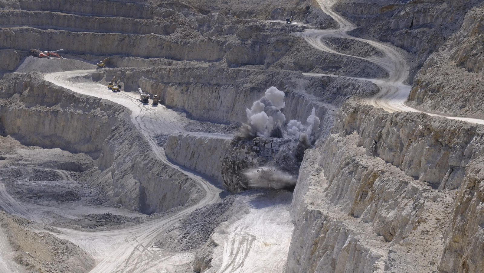 Visita a las canteras de yeso en Sorbas