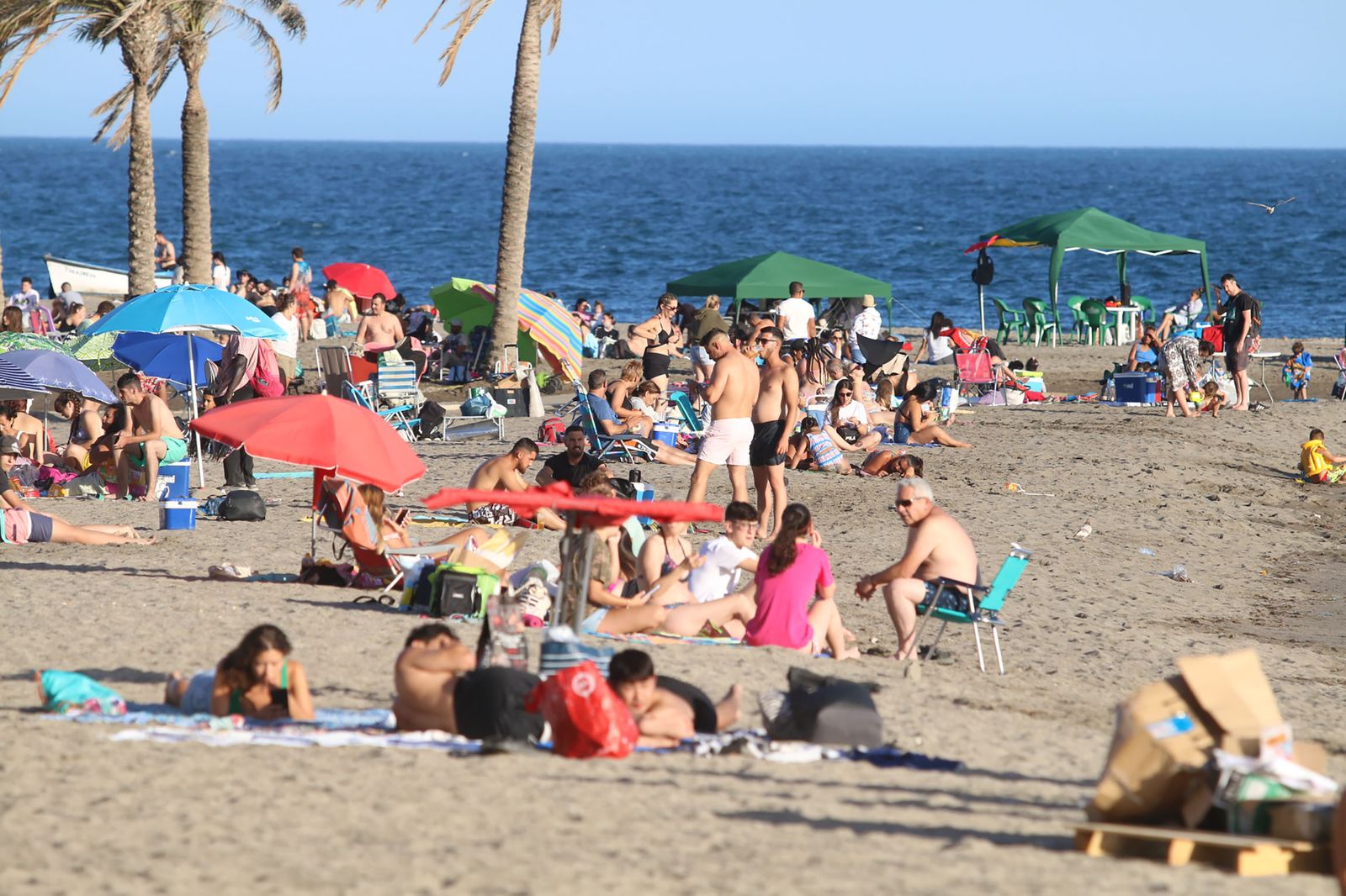Fotogalería de los preparativos de la noche de San Juan