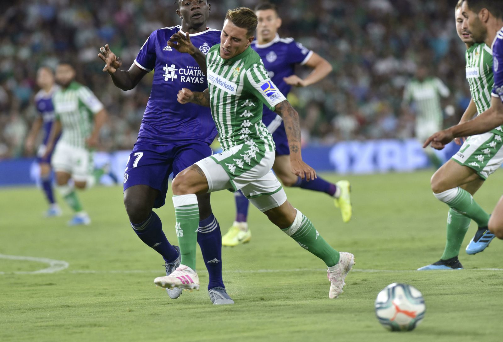 imágenes del Betis-Valladolid