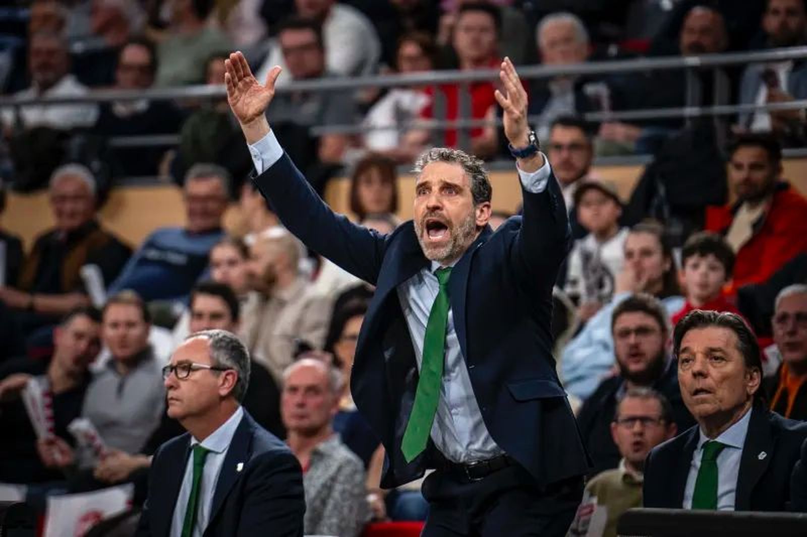 Ibon, durante el Chalon-Unicaja
