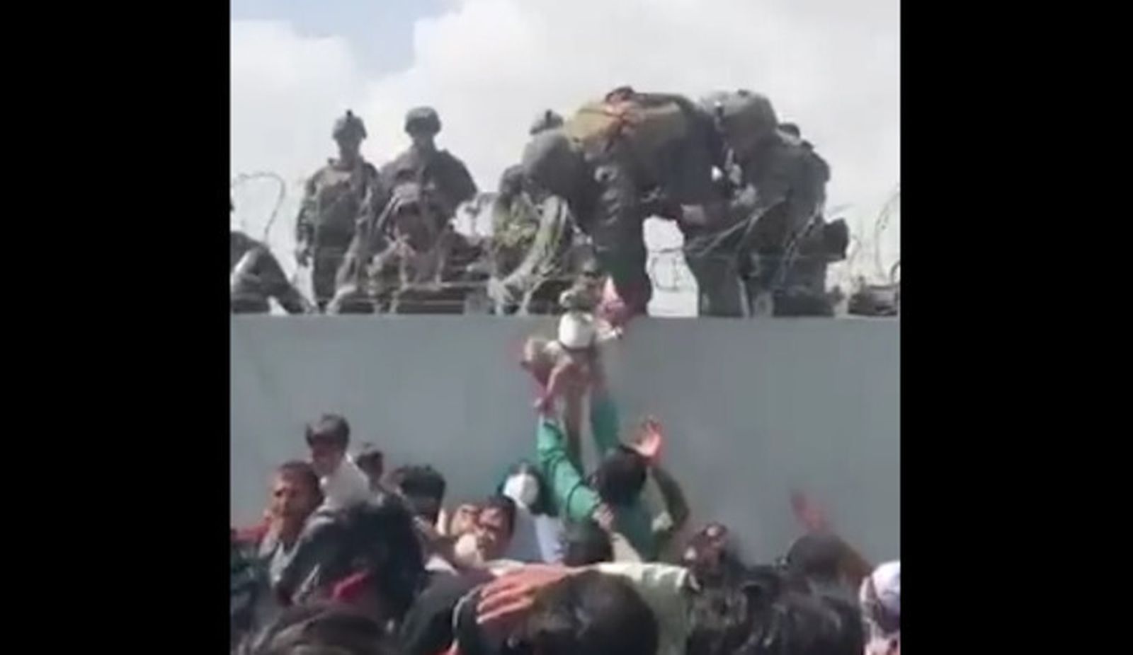 Captura del vídeo de Twitter.