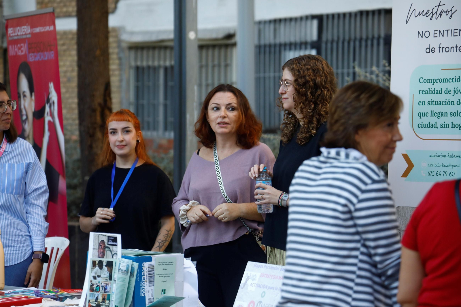 La I Feria de Empleo de Distrito Sur, en imágenes