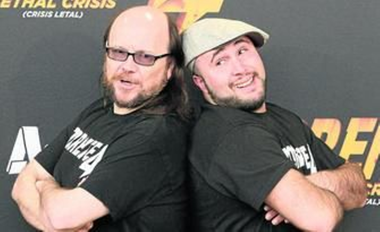 Santiago Segura y Kiko Rivera, ayer, en la presentación en Madrid de 'Torrente 4'.