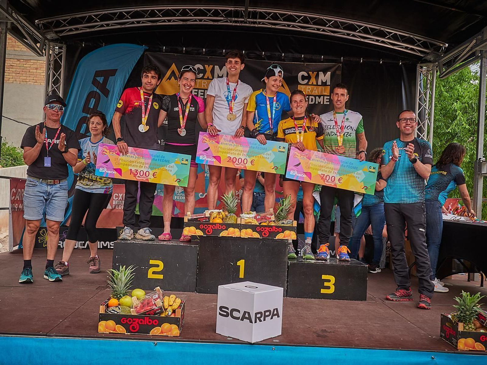 Raúl Ortiz, líder de la Copa de España de carreras de montaña