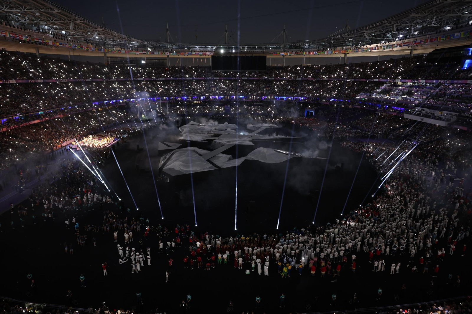 Las fotos de la ceremonia de clausura de los Juegos Olímpicos París 2024