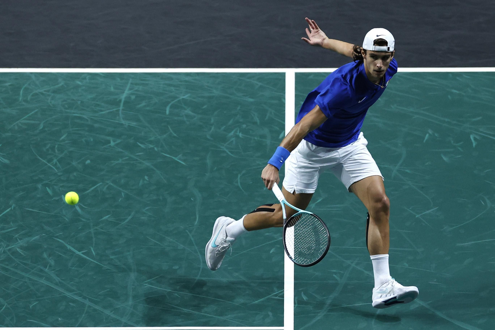 Taylor Fritz - Lorenzo Musetti de la Copa Davis de Málaga, en fotos