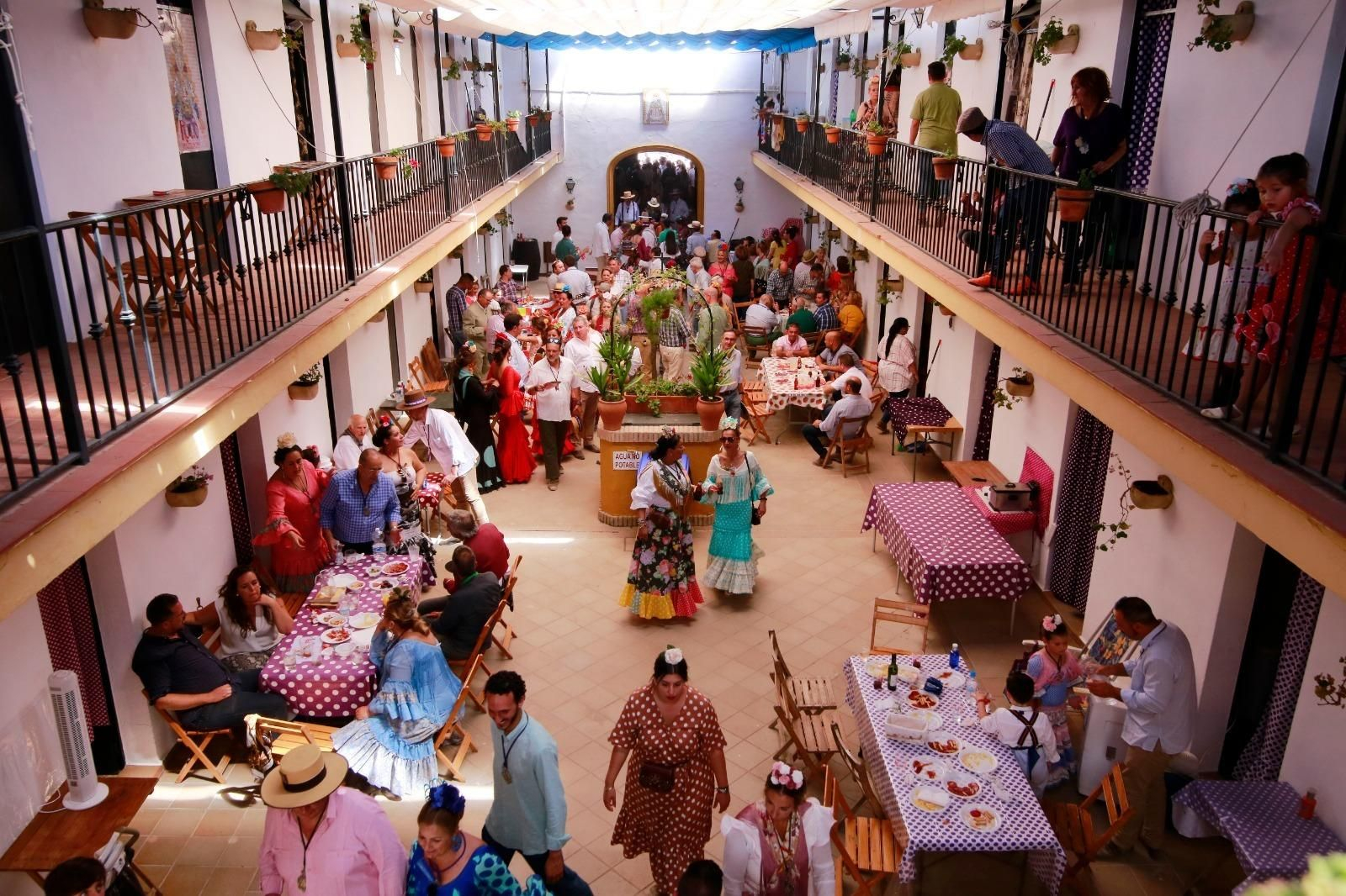 Imagen de la casa de hermandad del Rocío de Jerez.