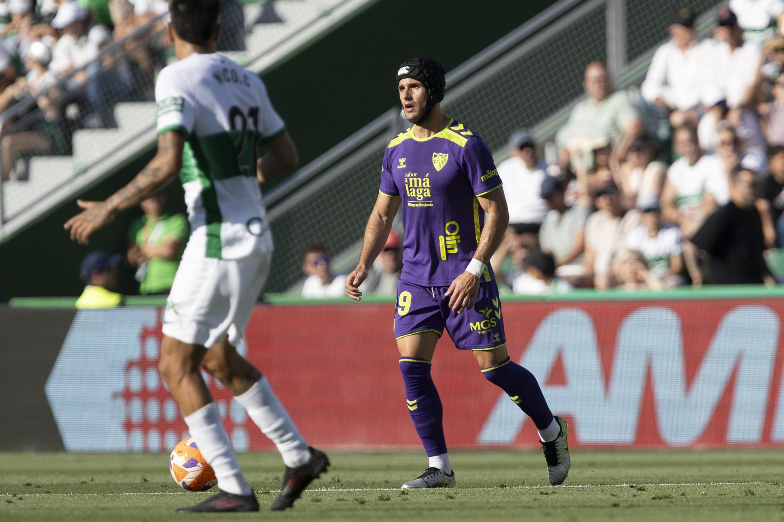 El Elche-Málaga CF, en fotos
