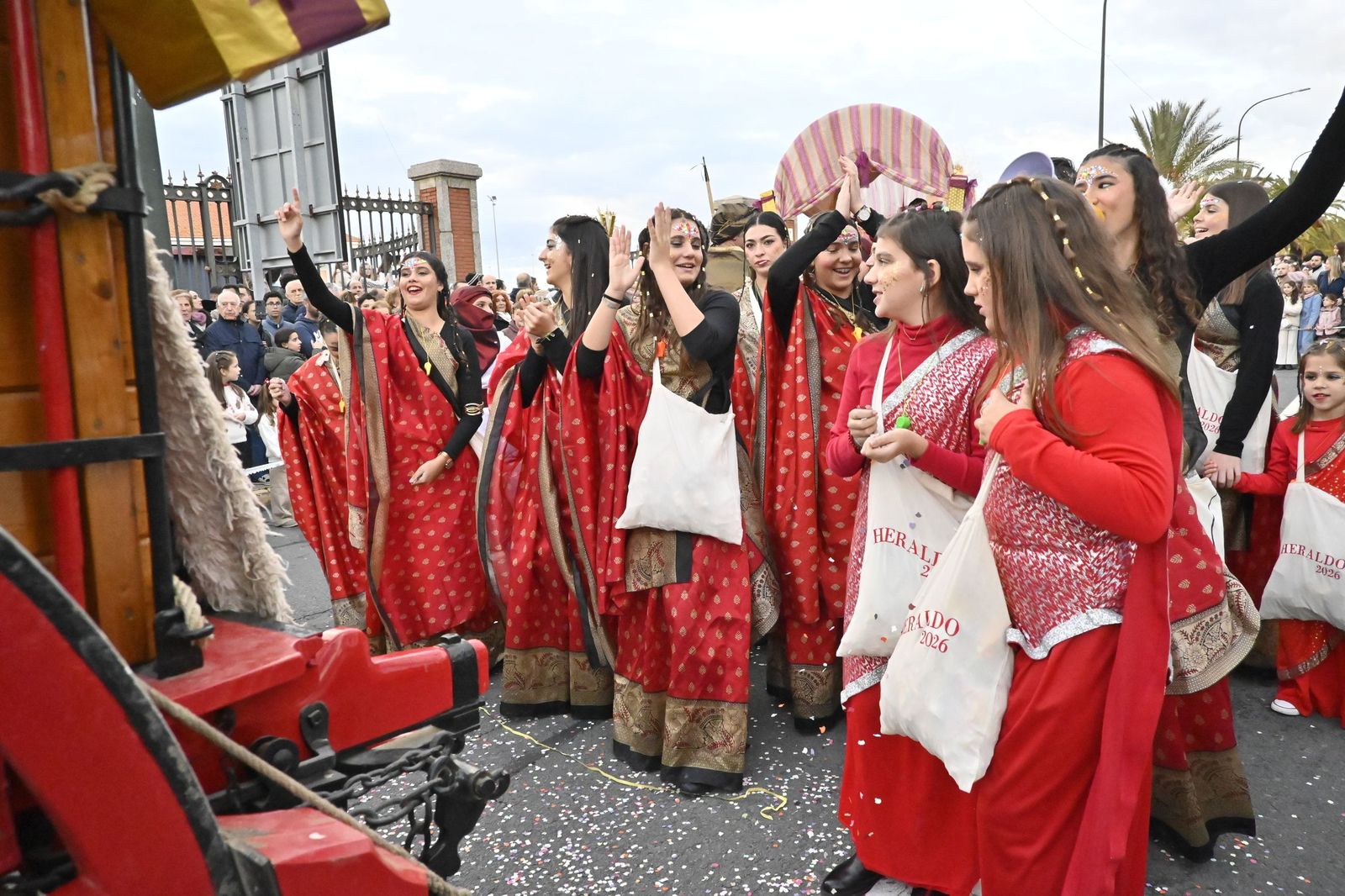 Las mejores fotografías de la llegada de los Reyes Magos a Huelva
