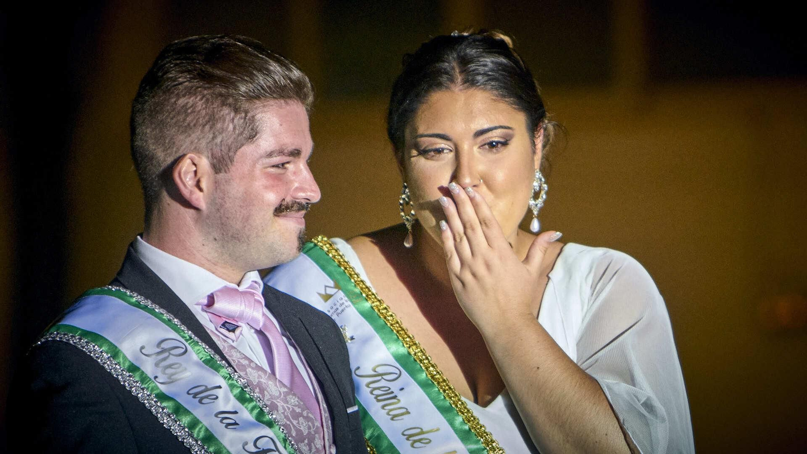 El rey y la reina de la Feria de Puerto Real 2019