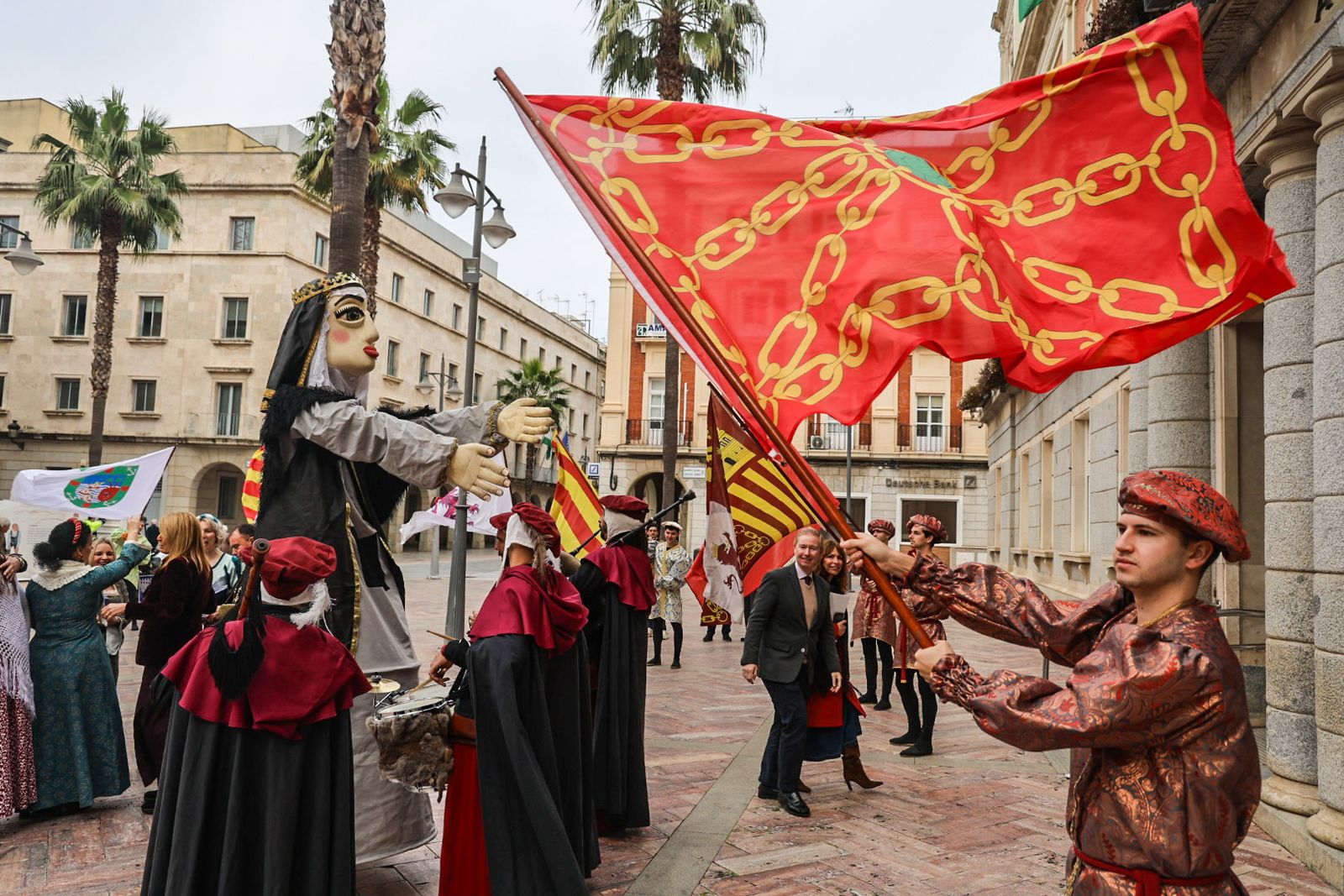 Fotografías de la presentación de la XXIV Feria Medieval del Descubrimiento de Palos de la Frontera