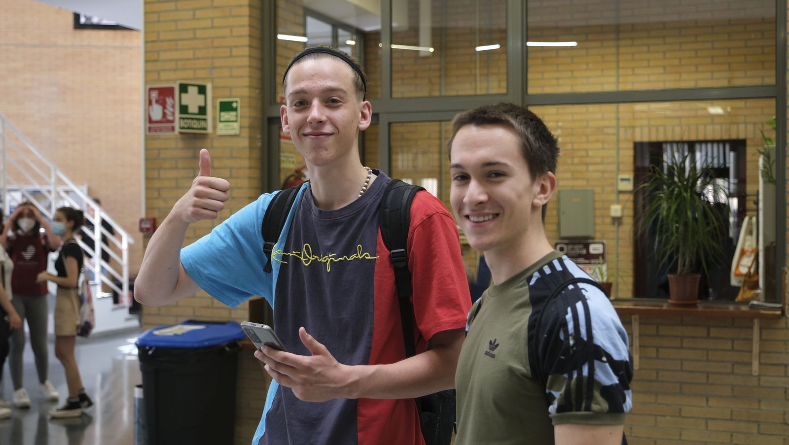 Imágenes de las pruebas de acceso de la PEvAU en la Universidad de Almería