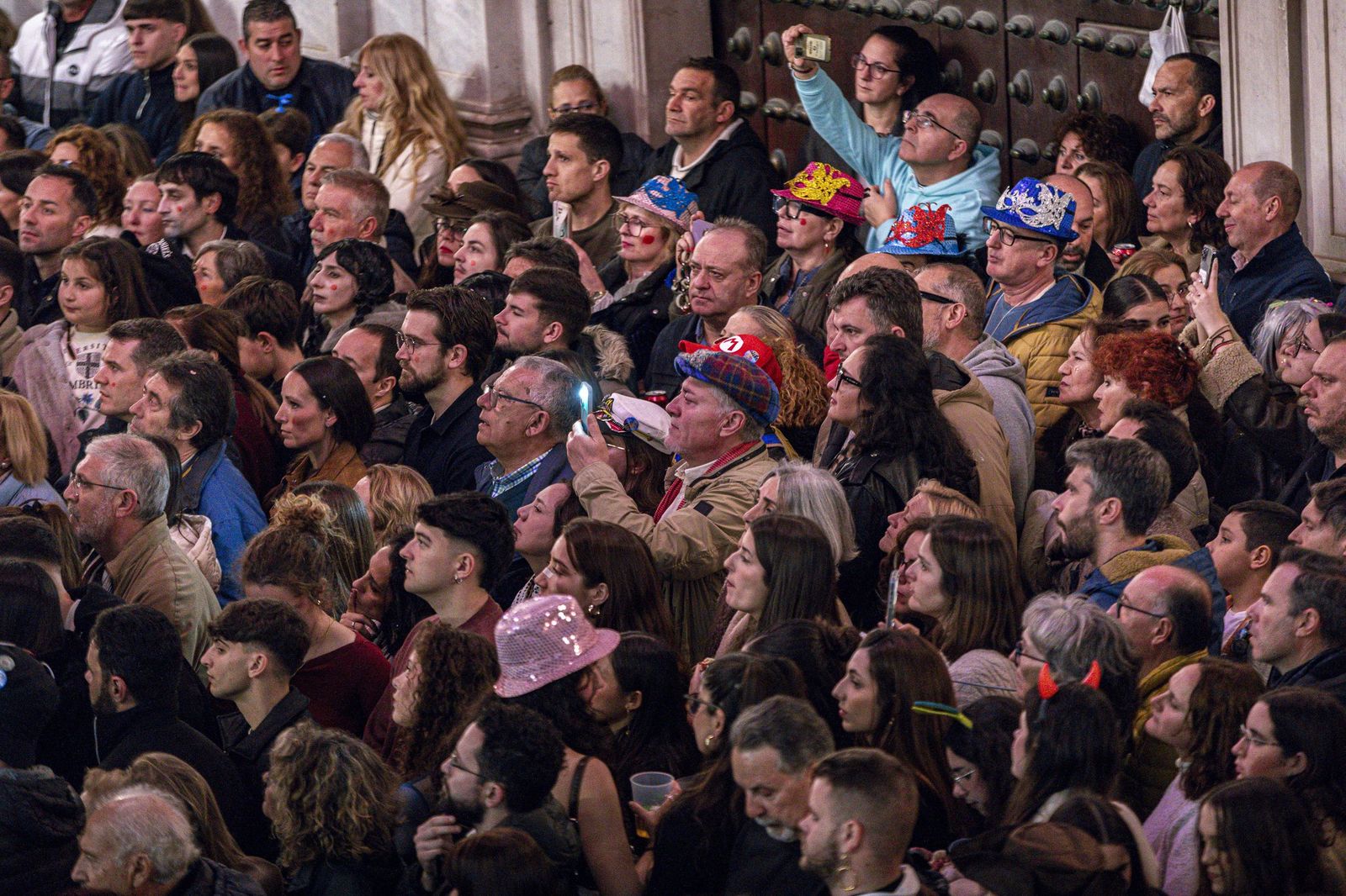 Las imágenes de la entrega de los premios del XLVII Concurso Fundación Unicaja Coplas del Carnaval Gaditano