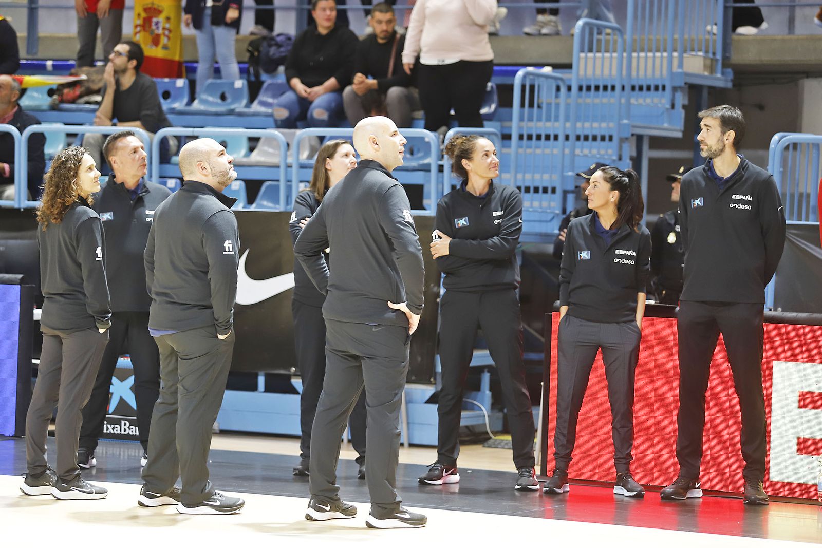Imágenes del partido de la Selección Española femenina de baloncesto contra Islandia en Huelva