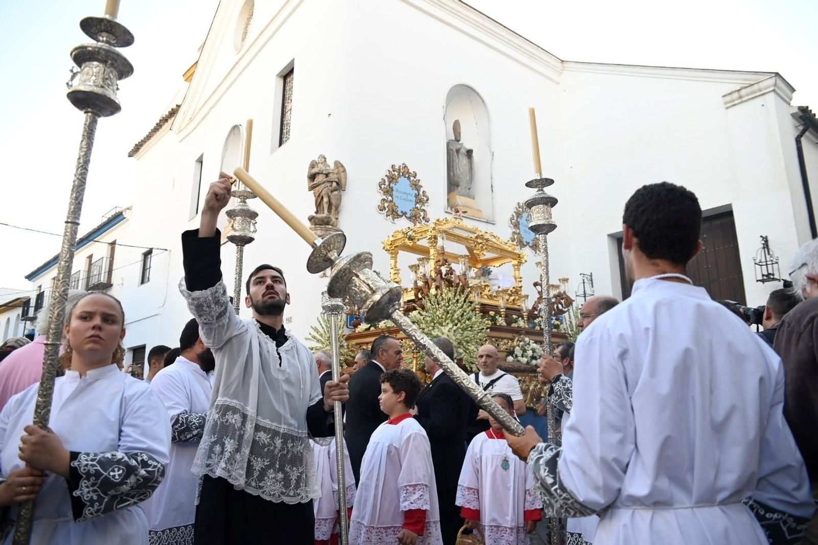 La procesión de la Virgen de Acá en Córdoba, en imágenes