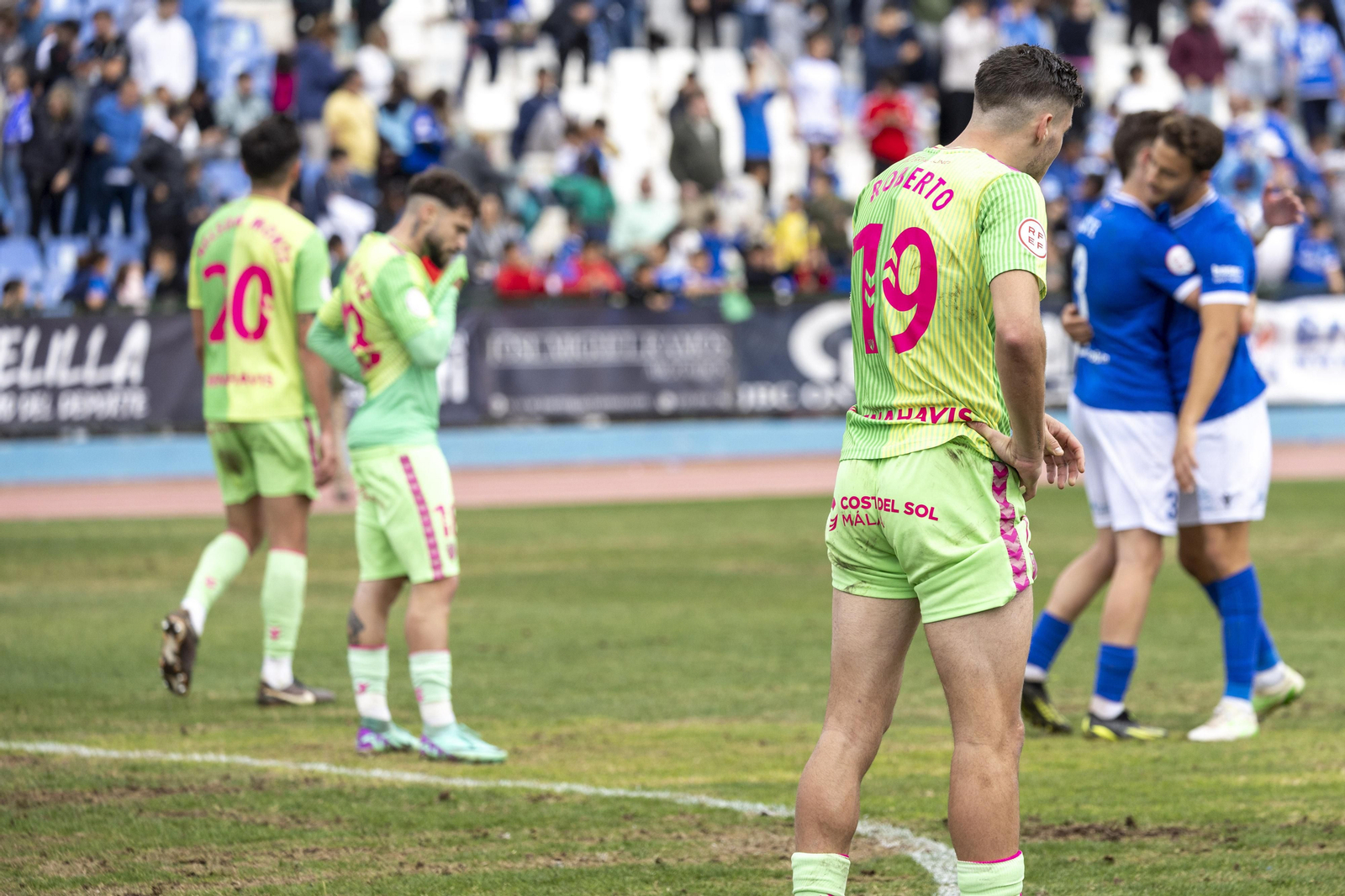 El Melilla - Málaga CF, en fotos