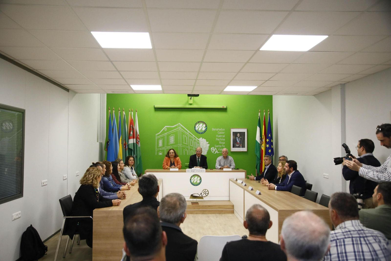 La inauguración de la nueva sede de la Mancomunidad del Bajo Andarax, en imágenes