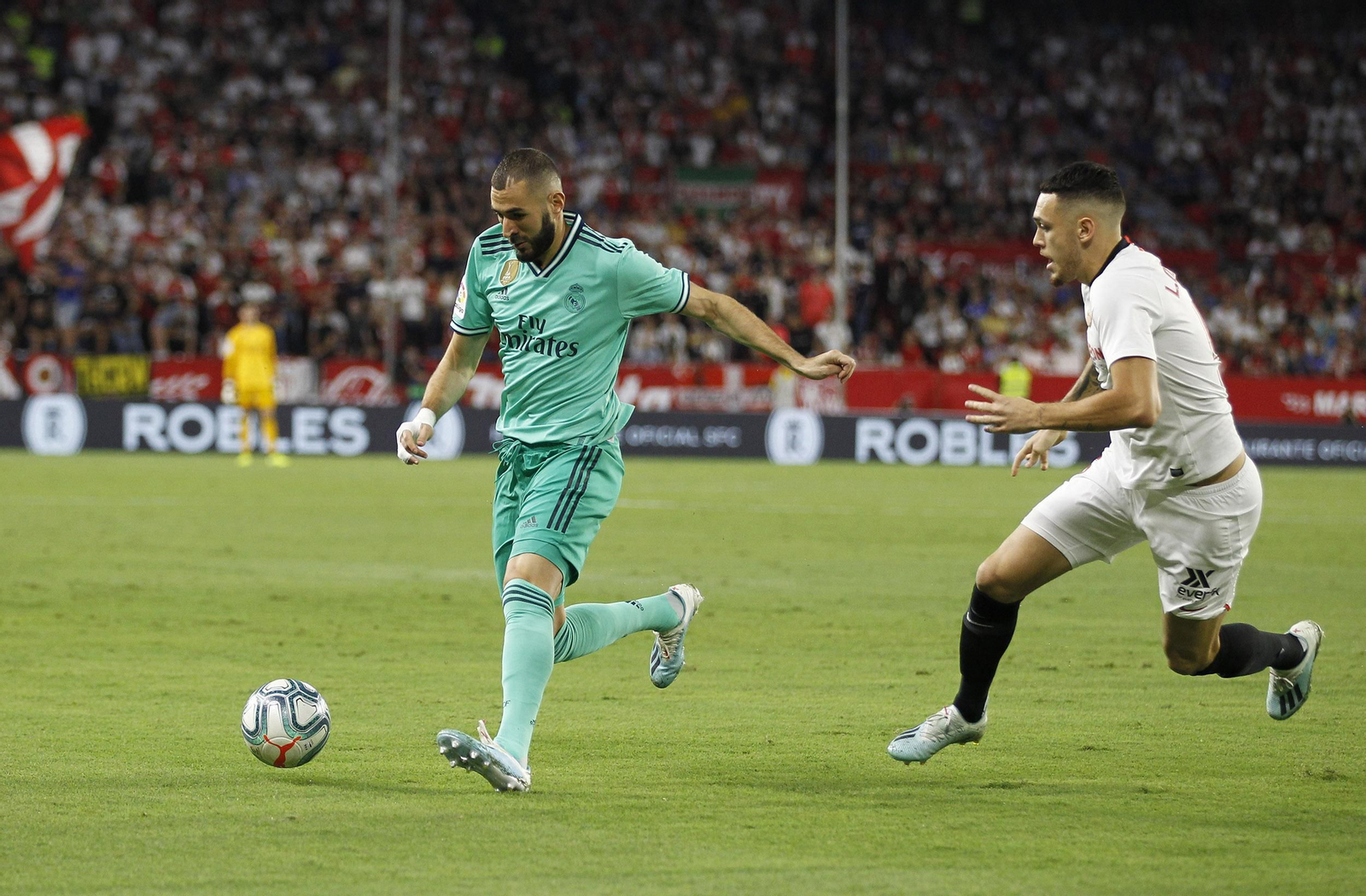 Las imágenes del Sevilla-Real Madrid