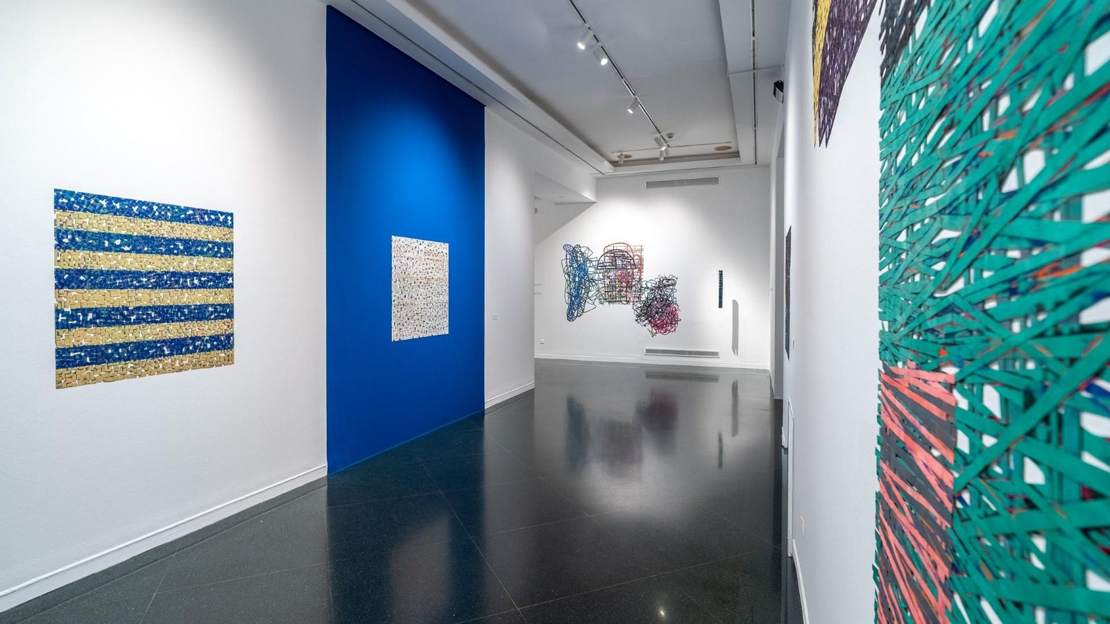 Obras del pintor jerezano expuesta en la sala cordobesa.