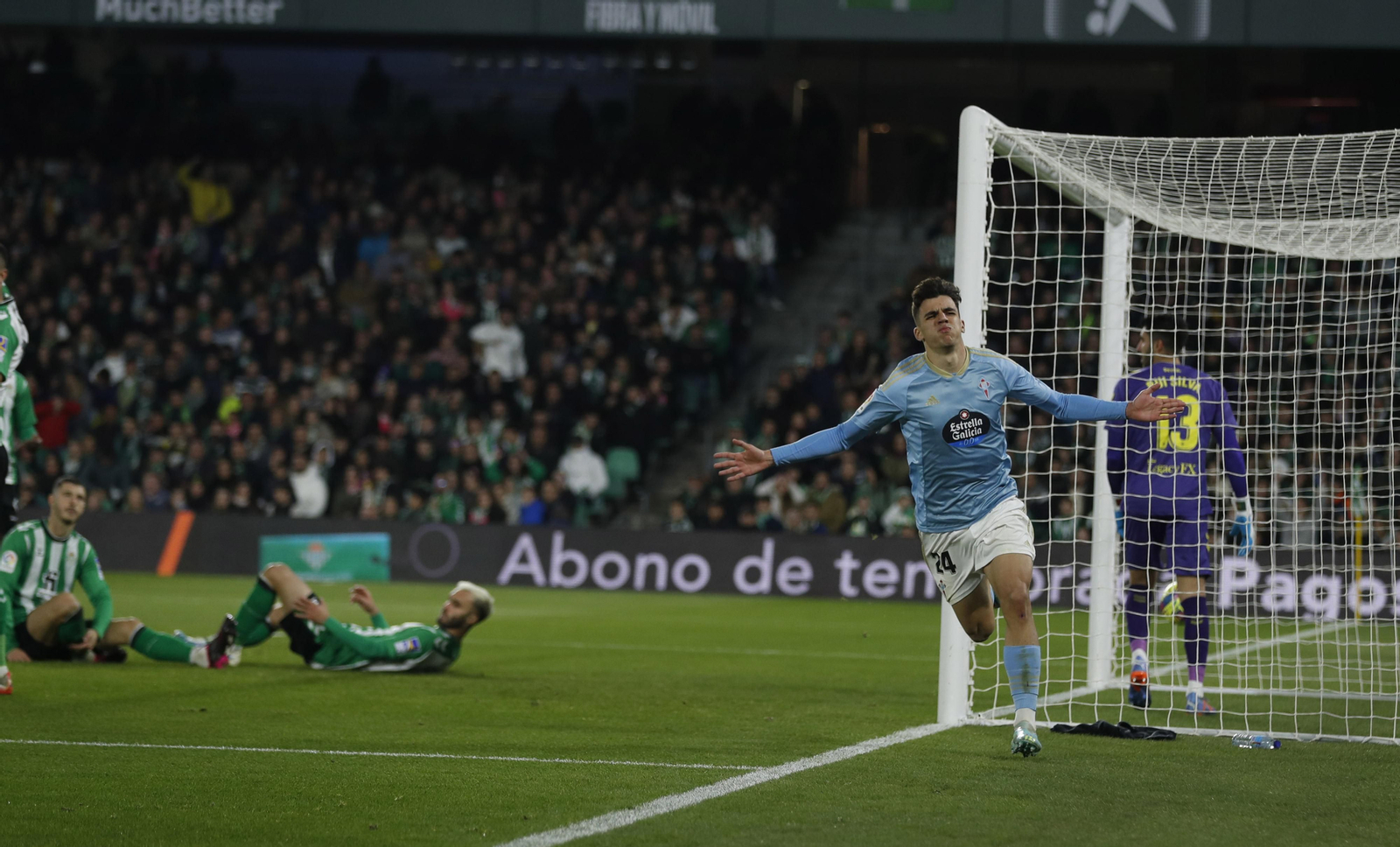 Las imágenes del Betis-Celta
