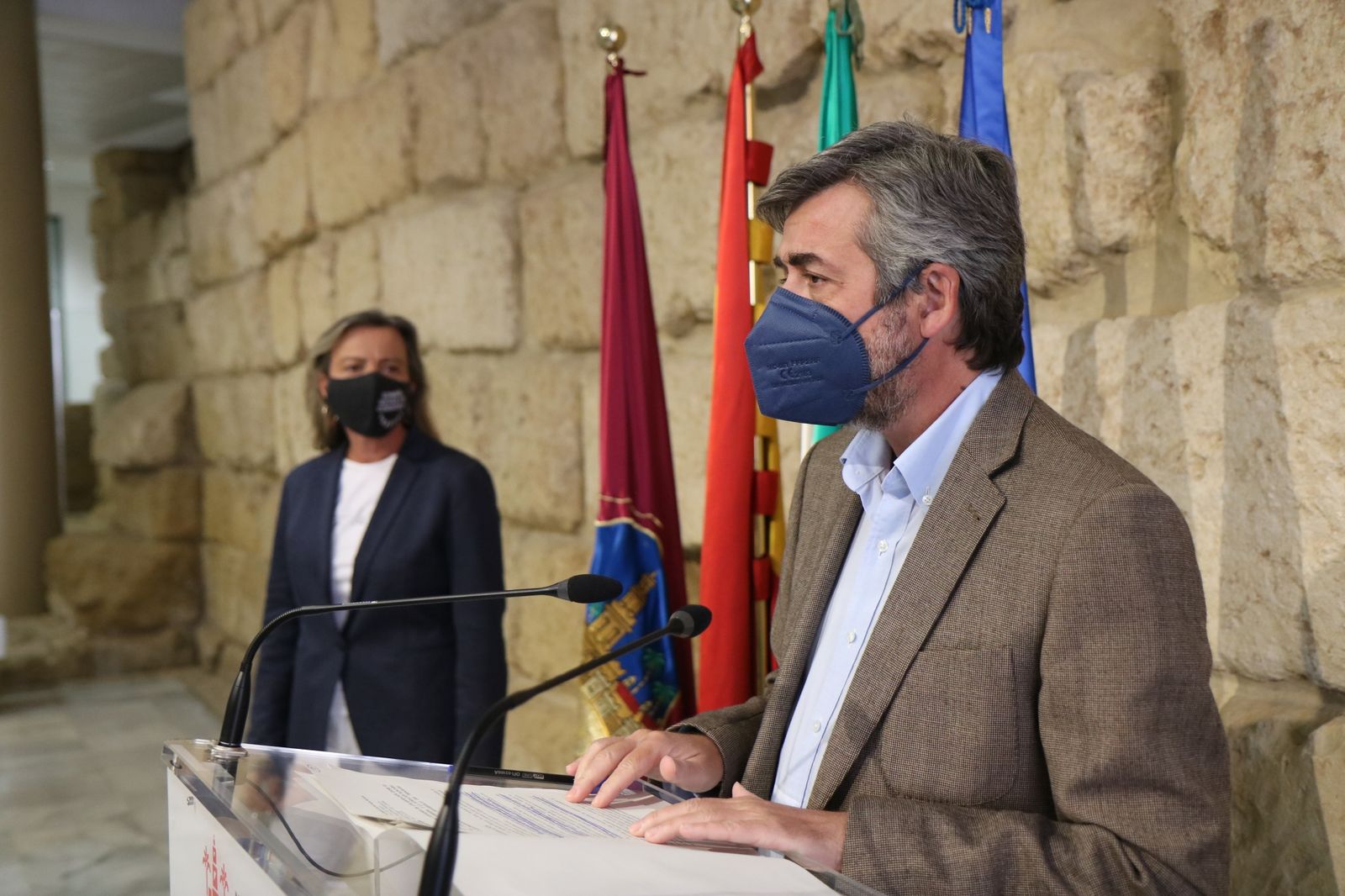 El delegado de Presidencia y Seguridad, Miguel Ángel Torrico.