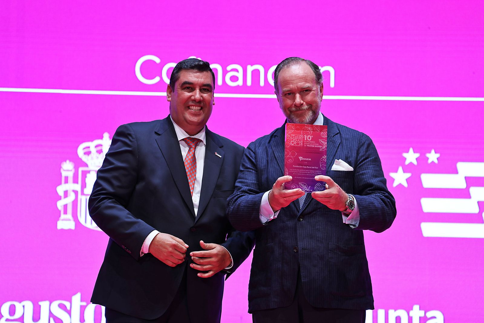 Imágenes de la inauguración del X Congreso de Frutos Rojos de Huelva